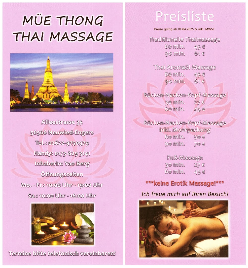 MÜE THONG THAI MASSAGE · Fotos 5